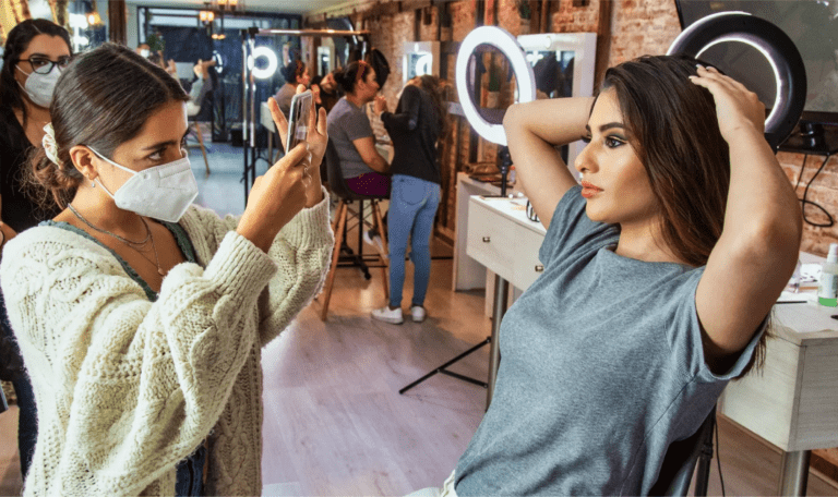 التسويق لصالون التجميل