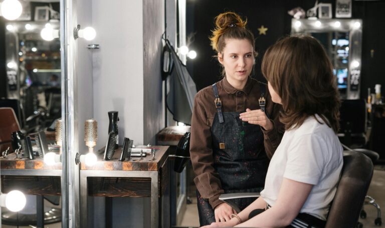 ادارة الصالون عن بعد