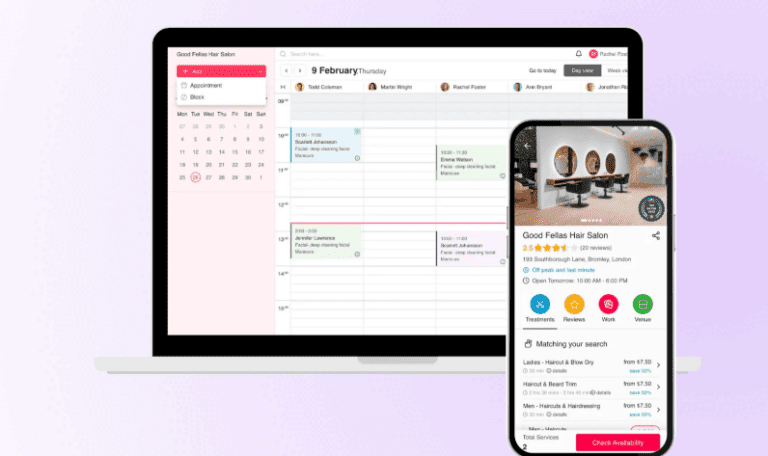 أفضل تطبيق ونظام إداري للصالونات