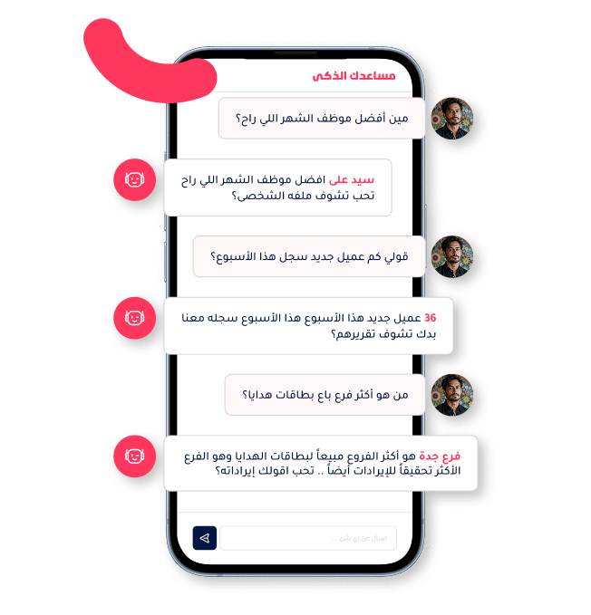 "TopTalla AI assistant for salon employees providing instant answers to business questions such as best-performing staff, new customers, and top-earning branches."